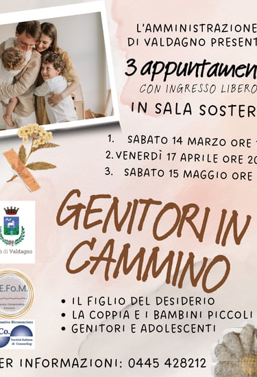 date per le conferenze sulla scuola per genitori di valdagno