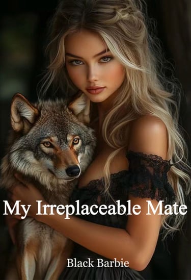 My Irreplaceable Mate - Paranormal romance novel cover by Black Barbie - VJ & BB Premium Fiction