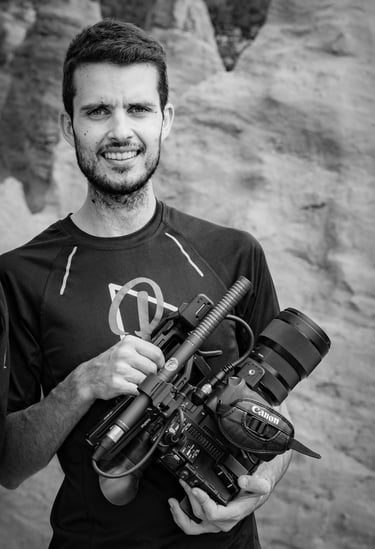vincent tesniere sur le tournage d'Allotapis