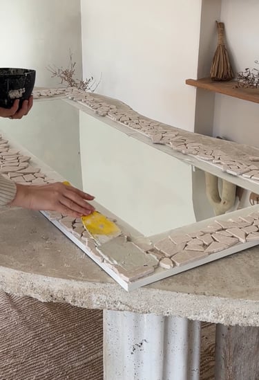 diy déco miroir maison agave