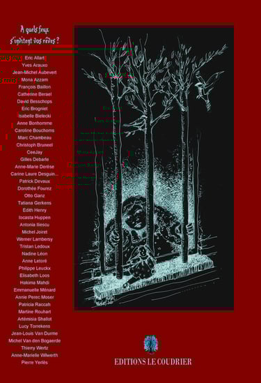 Couverture A quels feux s'invitent vos rêves Editions Le Coudrier