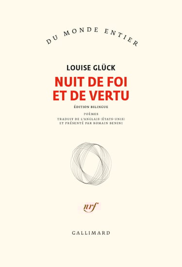Couverture Nuit de foi et de vertu Louise Glück