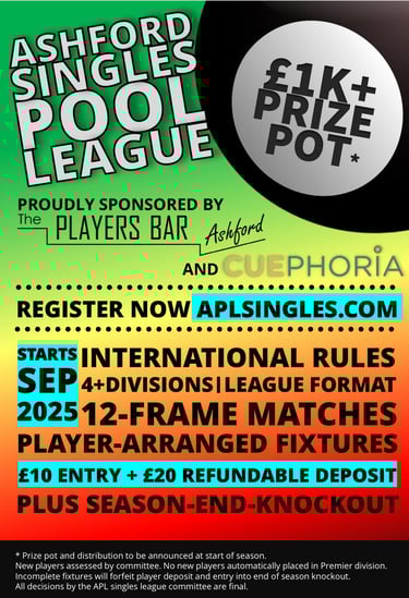 Ashford Singles Pool League