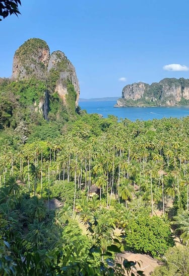 thaialnd krabi railay viewpoint hike