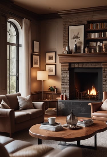 Bright living room with modern inventory