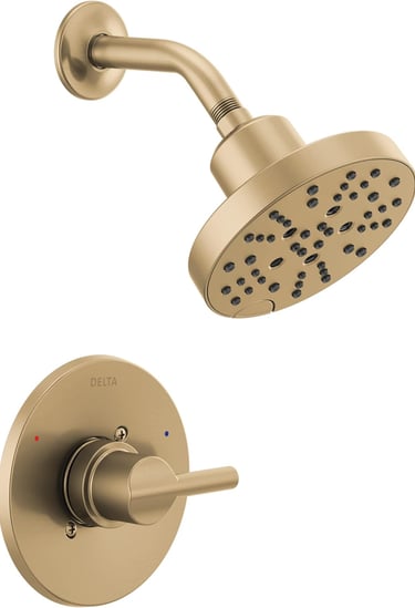Delta Champagne Bronze Shower Fixture
