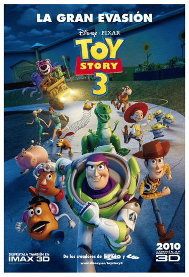 a poster for the new toy story book Martin PE / COACH