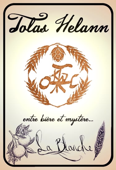 étiquette Tolas Helann Blanche