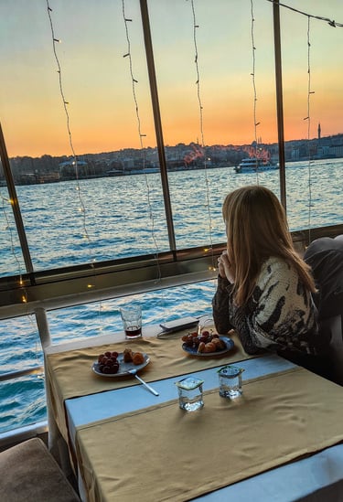 Bosphorus sunset boat tour