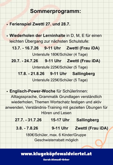 Nachhilfe Zwettl Mathe Nachhilfe Deutsch Nachhilfe Englisch Nachhilfe Sallingberg Nachhilfe Gföhl
