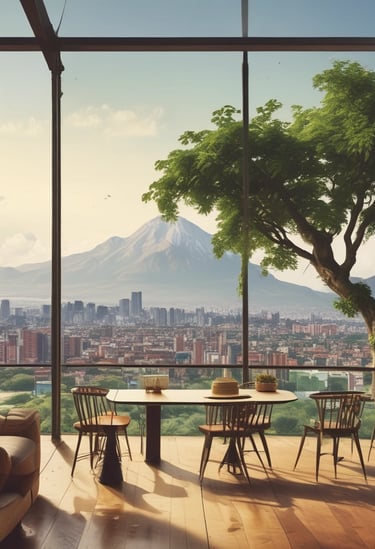 Bright living room with modern inventory