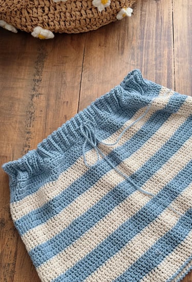 Tutoriales crochet ropa falda