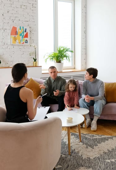 Terapia de familia de psicología