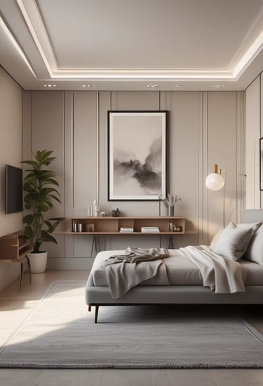 Bright living room with modern inventory
