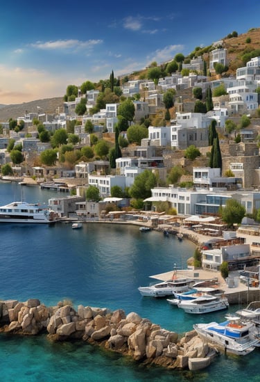 Sailing around Bodrum