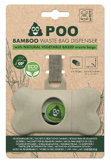 M-Pets Poo Bamboo Poo Bag Dispenser