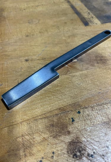 Laser Cut Scrap Finger 1/4" 4140PH