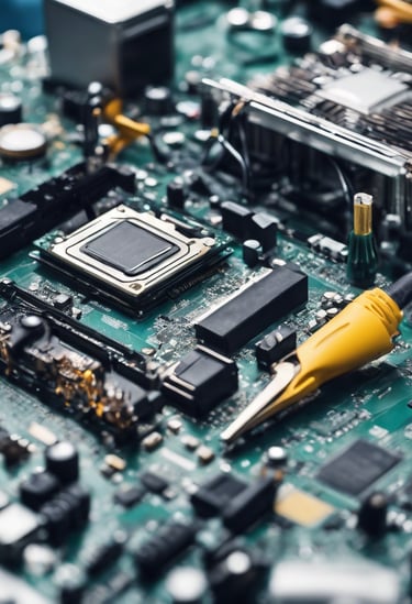 person holding blue and black plastic toy