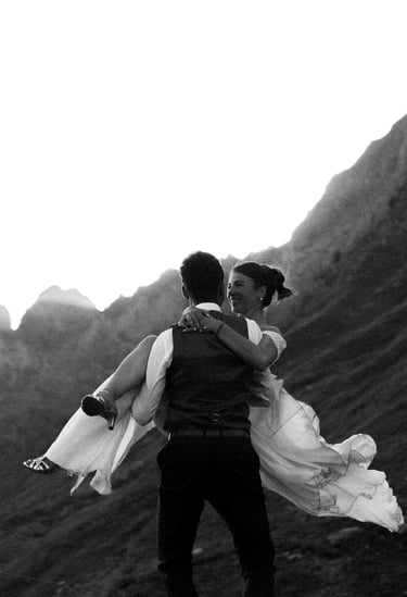 photo de couple mariage Annecy montagne
