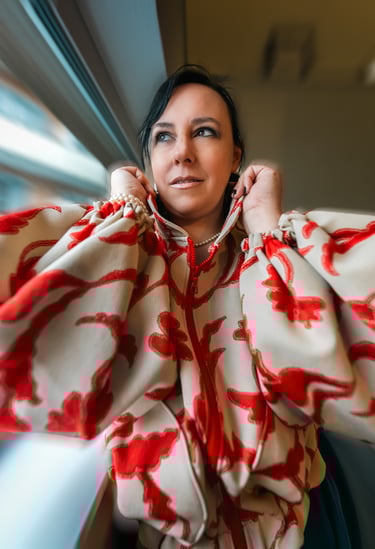 Portrait de Chloé Guyot Créatrice de Mode par le Photographe SchaPicShow