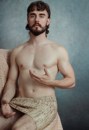 Séance photo boudoir homme à Delémont 