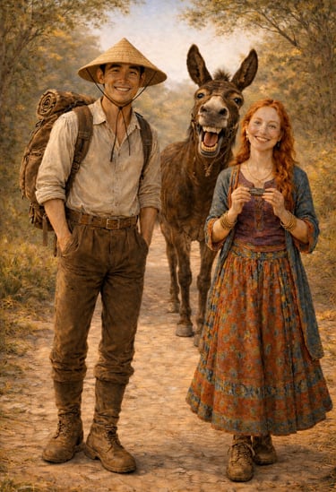 Aprendiz, Arnakabe e Xiaodan - Personages Livro Mate Seus Sonhos