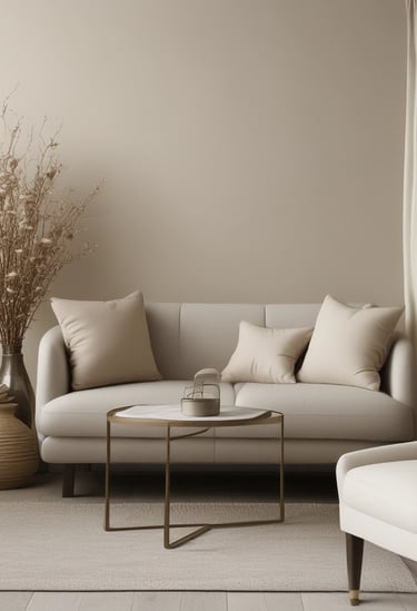 Bright living room with modern inventory