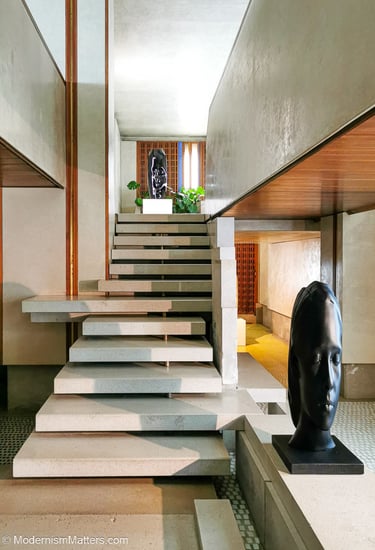 Olivetti Showroom (Negozio Olivetti) (interior) ● Venice, Italy ● Carlo Scarpa ● 1957-1958 