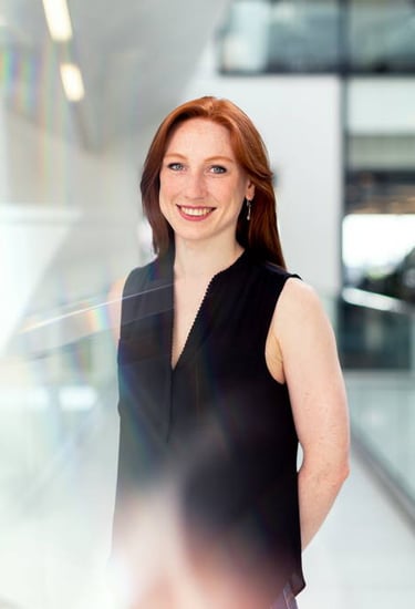 Portrait corporate d'une femme en Côte d'Or