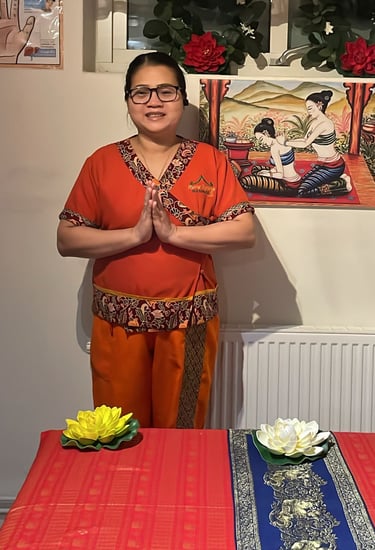 owner in massage room