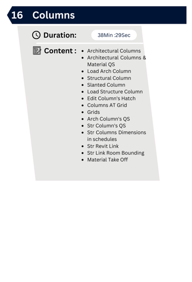 Revit Columns