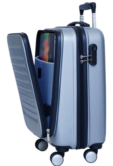 fiber trolley with laptop compartments