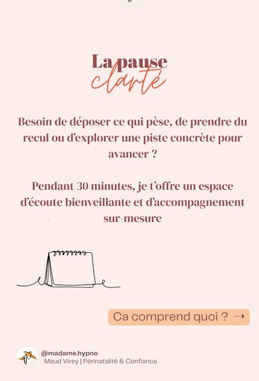 Pause clarté hypnocoaching