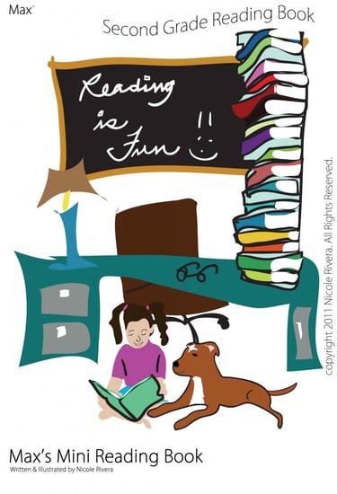 second grade reading book children's book fun games