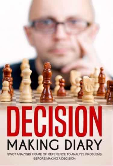 Decision making diary cover