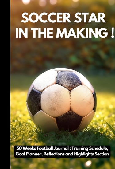 Soccer Star in the making football cover