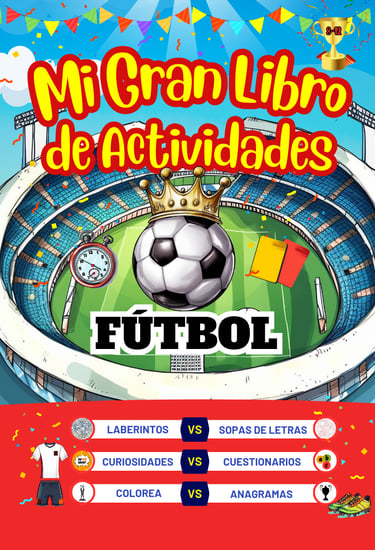 Gran libro de futbol cubierta