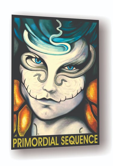 Primordial Sequence Serpent Animal Spirit Portrait