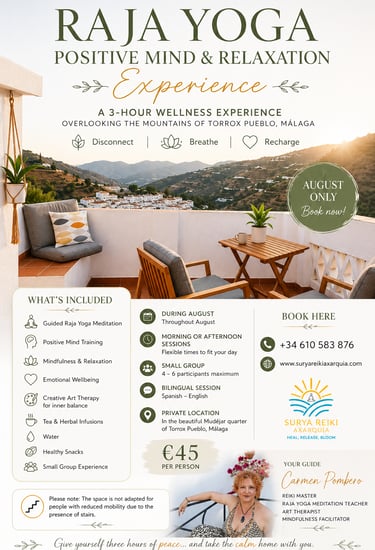 raja yoga experience carmen pombero