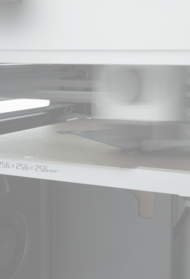 ein 3D drucker in bewegung