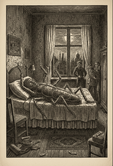 franz kafka the metamorphosis depiction