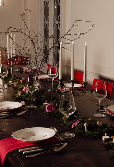 Décoration table enchantée éco-responsable