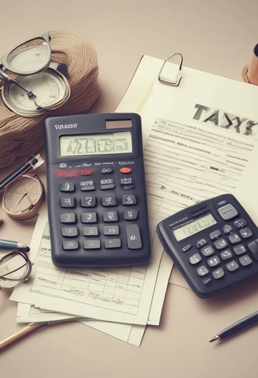 A notary stamping paperwork in a bright, welcoming office.