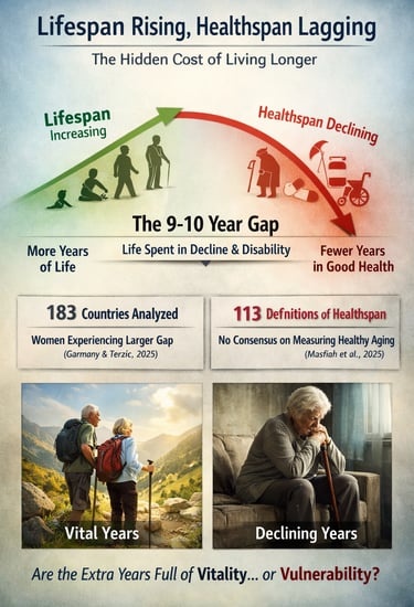 How to Close the 9-Year Gap Between Your Lifespan and Healthspan