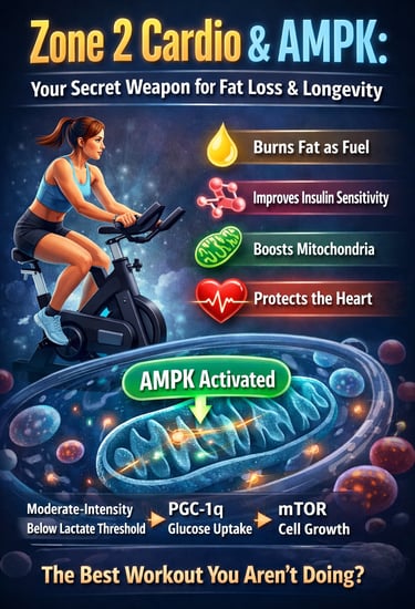 The “Easy” Workout That Activates AMPK and Trains Your Body to Burn More Fat Than Sprints