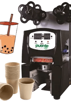 Cup sealing machine