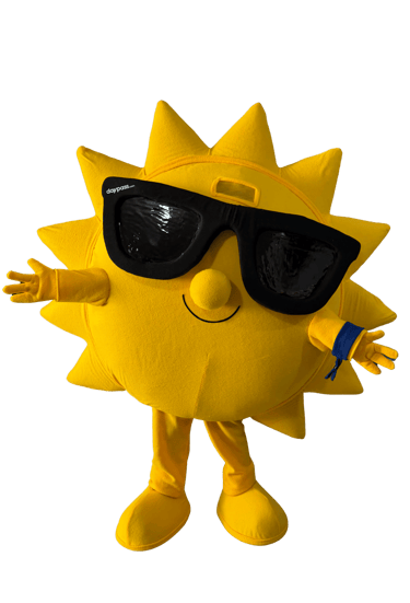 fabricacion de botarga para empresas de sol