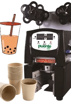 Cup sealing machine