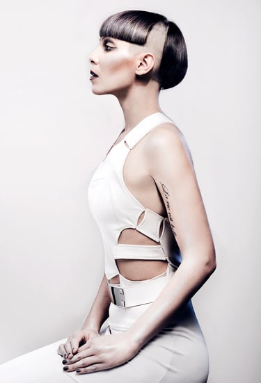 Photo d’une séance de photographie professionnelle en studio