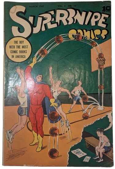 Supersnipe Comics Vol.3 No. 10, March 1947